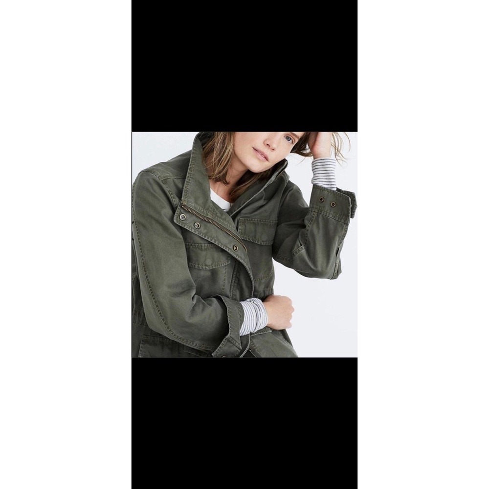 Madewell surplus jacket Foliage Green size small - Picture 2 of 12